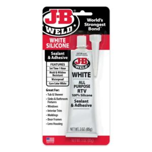 JB Weld White Silicone Tube 3oz