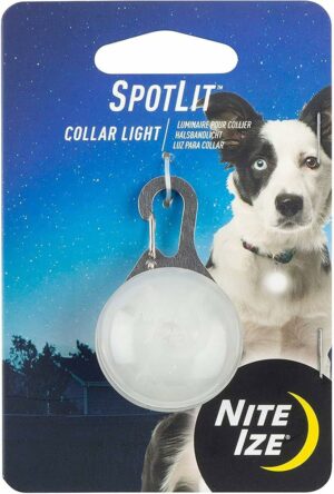Spotlit Clip-On LED Tag White