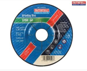 Stone Grinding Disc 115 x 6 x 22.23mm