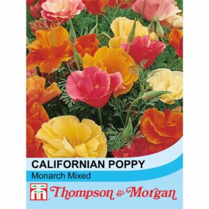 Thompson & Morgan Californian Poppy Monarch Mixed Seeds