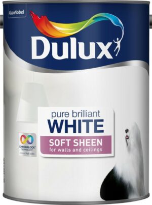 Dulux 5L Soft Sheen Pure Brilliant White