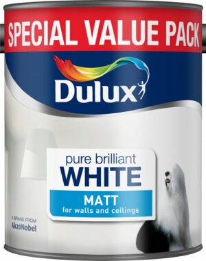Dulux Matt Pure Brilliant White 3L