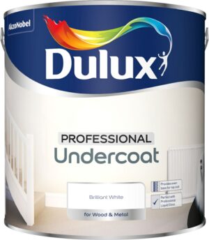 Dulux 2.5L Professional Undercoat Pure Brilliant White