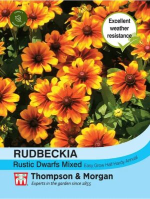 Thompson & Morgan Rudbeckia Rustic Dwarf Mixed Seeds