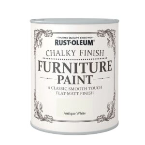 Rust-oleum Chalk Furniture Paint Antique White 750ml