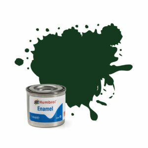 Humbrol Gloss 14ml No 3 Brunswick Green