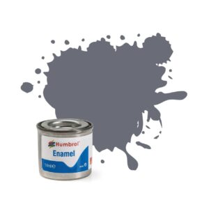 Humbrol Enamel Paint Dark Grey No. 5
