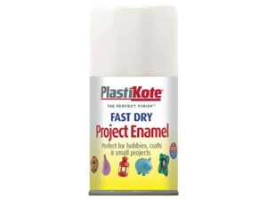 Plastikote Aerosol White Gloss 100ml