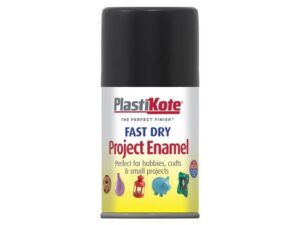 Plastikote Aerosol Black Matt 100ml