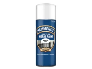 Hammerite Smooth Finish Aerosol White 400ml