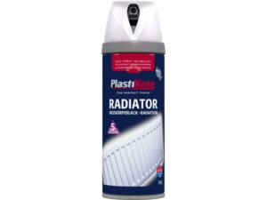 Plastikote Radiator Gloss White 400ml