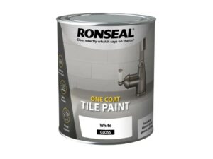 Ronseal Tile Paint Gloss White 750ml