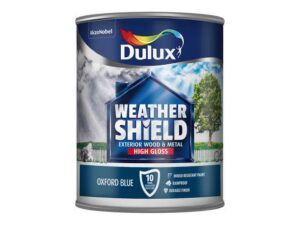 Dulux 750ml Weathershield Exterior Gloss Oxford Blue