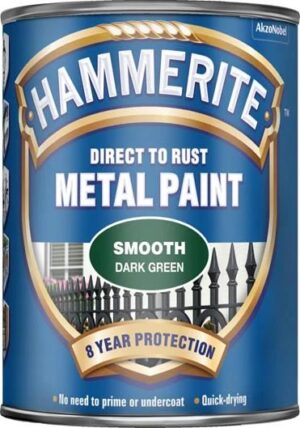Hammerite Direct To Metal Smooth Dark Green 750ml