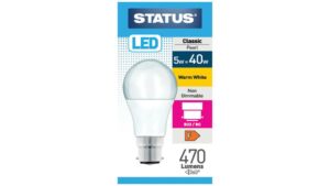 GLS LED 5W Pearl Bayonet Cap