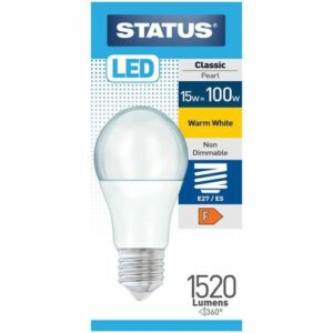 Status GLS LED 15W Pearl Edison Screw