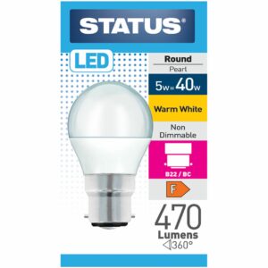 Status Round LED 5W Pearl BC