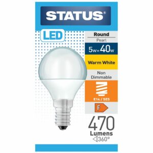 Round LED 5.5W Pearl SES