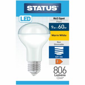Status R63 LED Spot 9W ES Warm White