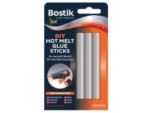 Bostik DIY Hot Melt Glue Gun Sticks (6 x 100mm)