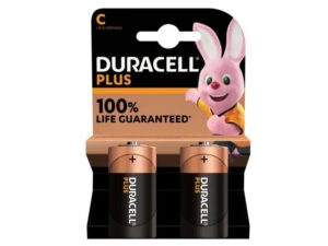 Duracell Plus Power Battery C x 2