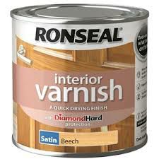 Interior Varnish Satin Beech 250ml