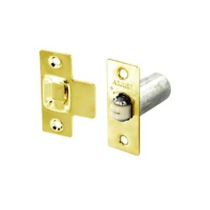 Adjustable Roller Catch Brass Plated S5421