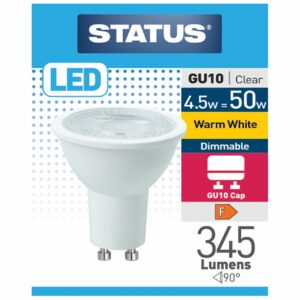 GU10 LED 4.5W Pearl Dimmable Warm White