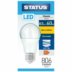 GLS LED 10W Pearl ES Dimmable Warm White