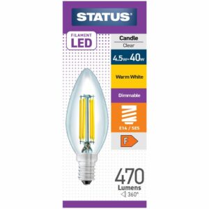 Candle Filament LED 4W SES Dimmable