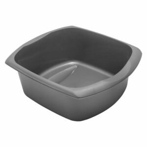 Addis Rectangular Washing Up Bowl Metallic