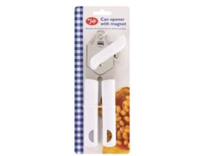 Can Opener with Magnetic Lid