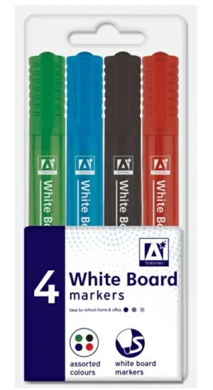 Anker White Board Marker Pens Pack of 4