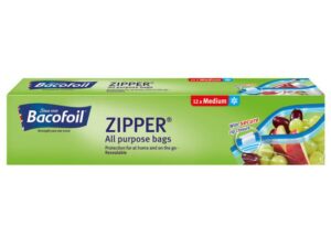 All Purpose Zipper Bags Medium x 12