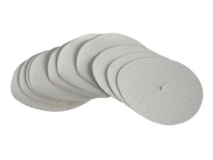 Faithfull Paper Sanding Disc 125mm x 6mm Medium Pack 5