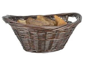 Cradle Willow Log Basket