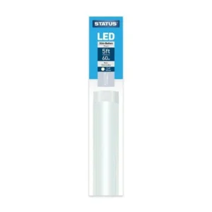 Status LED Slimline Batten 60W 5′ Cool White