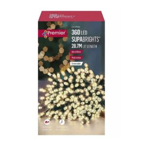 Premier 360 Mains Operated SupaBrights Warm White