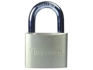 Defender Brass Padlock Brass 40mm
