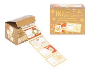 Traditional Gift Labels x 80