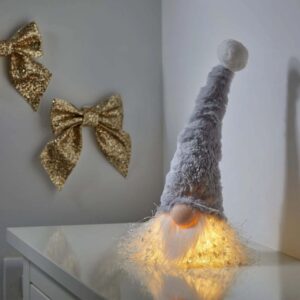 Grey Gonk Battery Operated + Timer