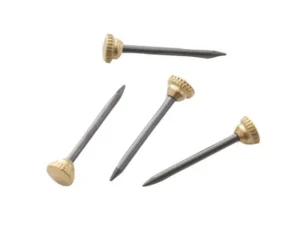 X Brass Headed Pins x 10