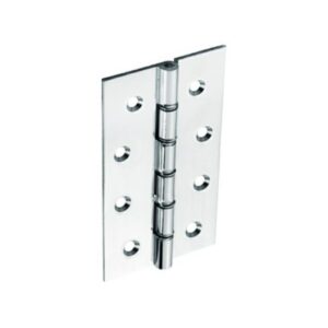 Securit Chrome Plated Brass Hinges DSW 100mm