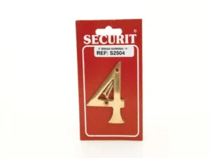 Brass House Number 4