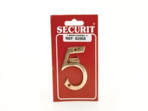 Brass House Number 5