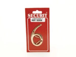 Brass House Number 6