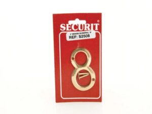 Brass House Number 8