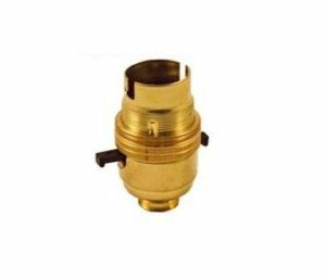 Brass Switched Lampholder