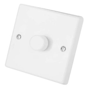 Varilight 1-Gang 2-Way Push-On/Off Rotary Dimmer Switch