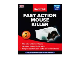 Rentokil Fast Action Mouse Killer x 2
